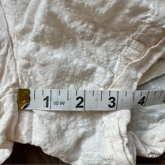 Hatch Maternity The Hallie Shorts 2 Large Ivory Pull-On Comfy Cuff Stretch 3.5” - Picture 10 of 10